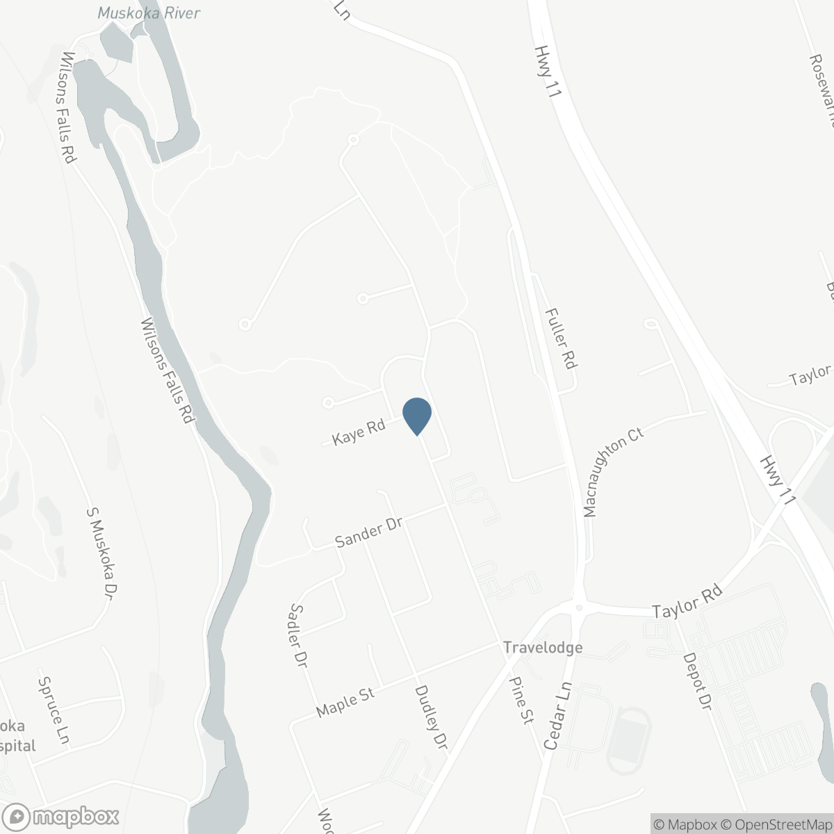 11 PINE STREET, Bracebridge, Ontario P1L 1L1